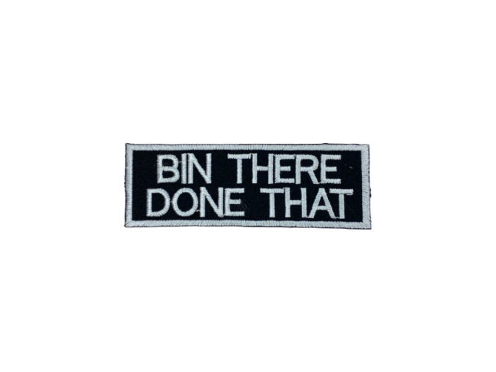 Bin there done that - Patch  Mærke