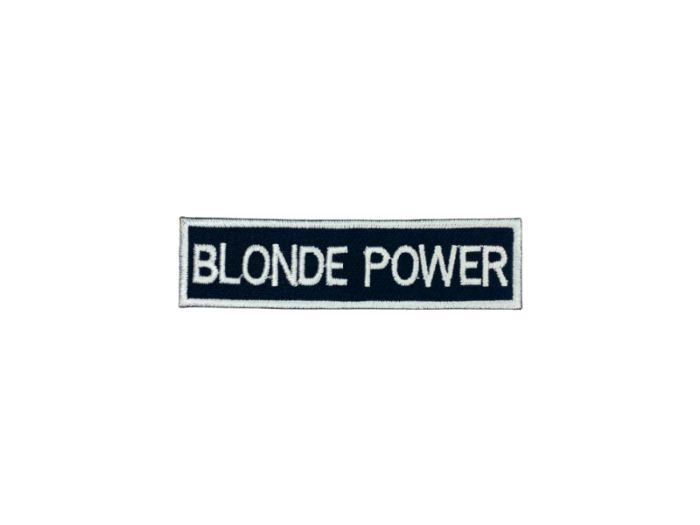 Blonde power - Patch  Mærke