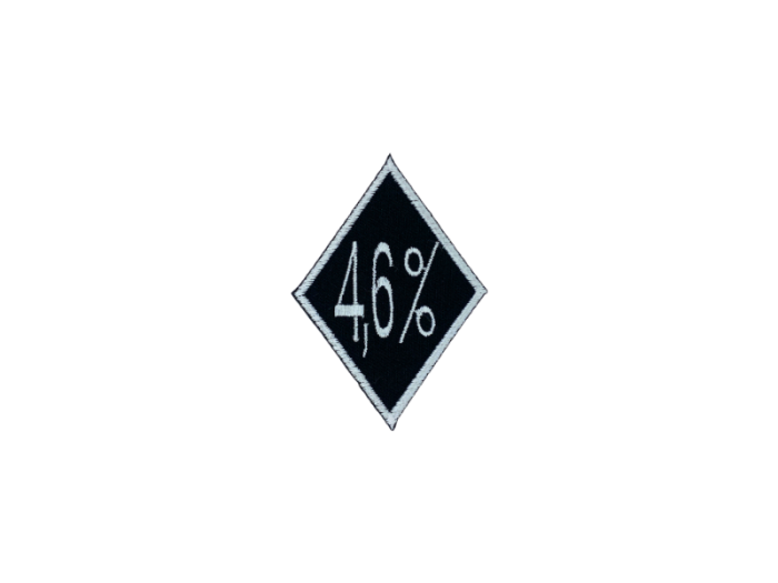 4,6% - Patch  Mærke