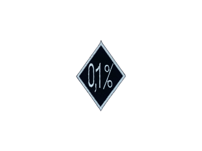 0,1% - Patch  Mærke