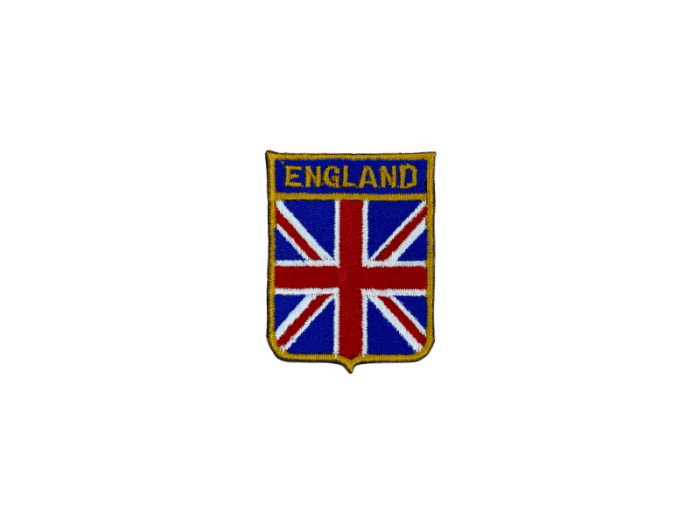 England flag m navn - Patch Mærke