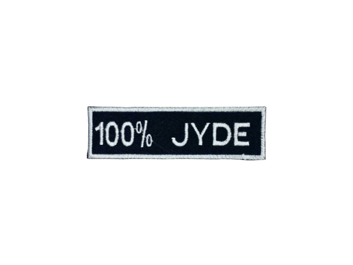 100% Jyde - Patch  Mærke