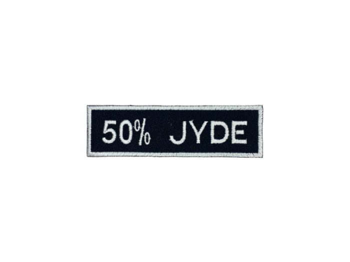 50% Jyde - Patch  Mærke
