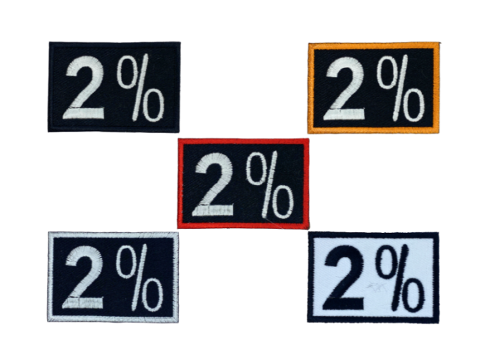 2% - Patch Mærke