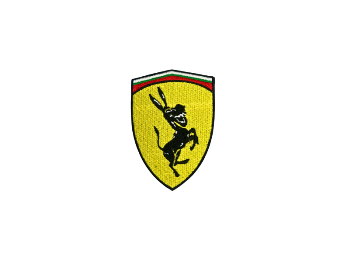 Ferrari Æsel emblem - Patch Mærke