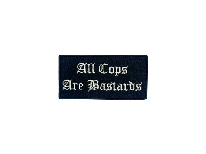 All Cops Are Bastards - Patch Mærke