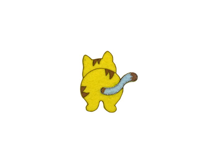 Kat bag - Patch Mærke
