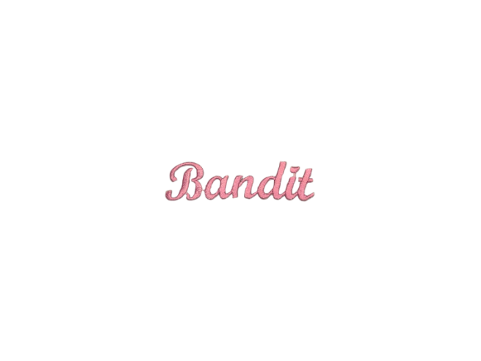 Bandit ( Tekst ) - Patch Mærke