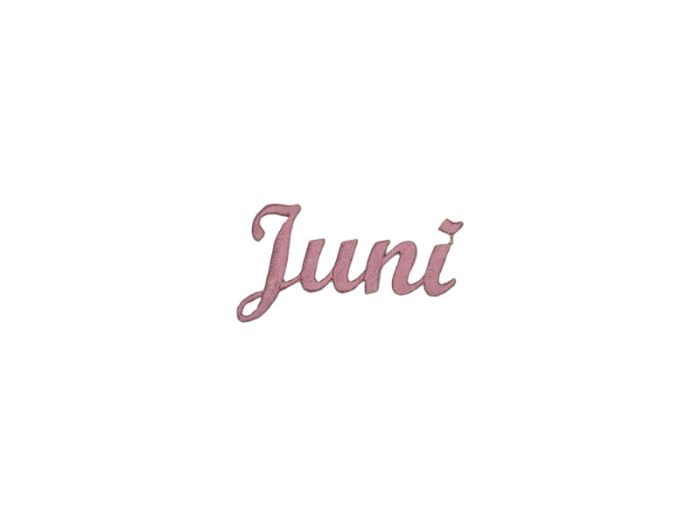 Juni ( Tekst ) - Patch Mærke