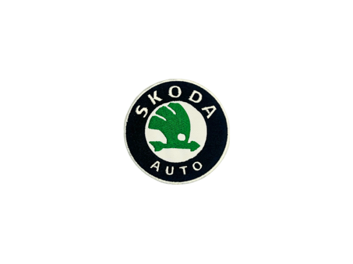 Skoda Emblem 7,2 cm - Patch Mærke