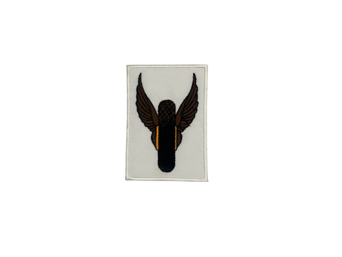 Dæk med Vinger 5,6cm - Patch Mærke