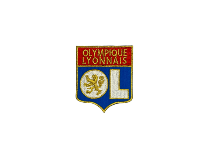 Olympique Lyonnais logo Emblem - Patch Mærke