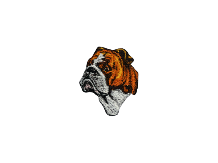 Bulldog Hund - Patch Mærke