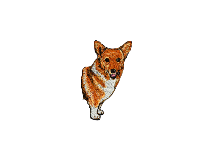 Courgie Hund - Patch Mærke