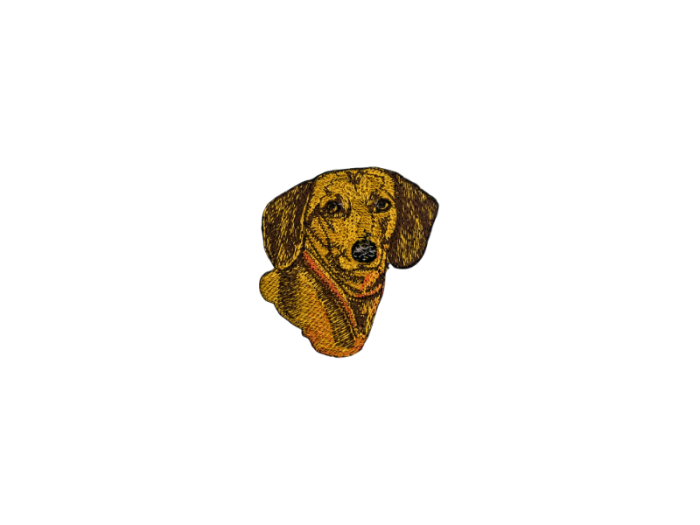 Gravhund Hund - Patch Mærke