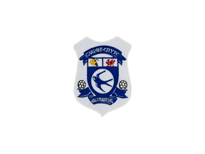 Cardiff City F.C. logo Emblem - Patch Mærke