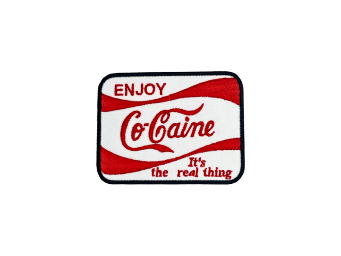 Enjoy CoCaine 9cm - Patch Mærke