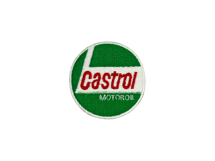 Castrol rund 6cm - Patch Mærke