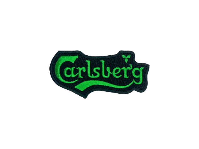Carlsberg emblem 8,5cm - Patch Mærke