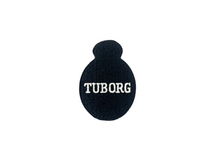 Tuborg øletiket 5,1cm - Patch Mærke