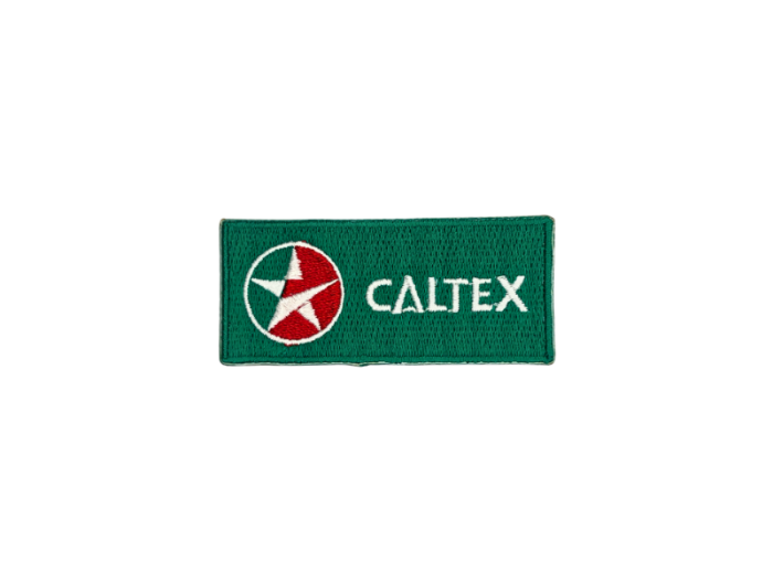 Caltex logo emblem 7cm - Patch Mærke