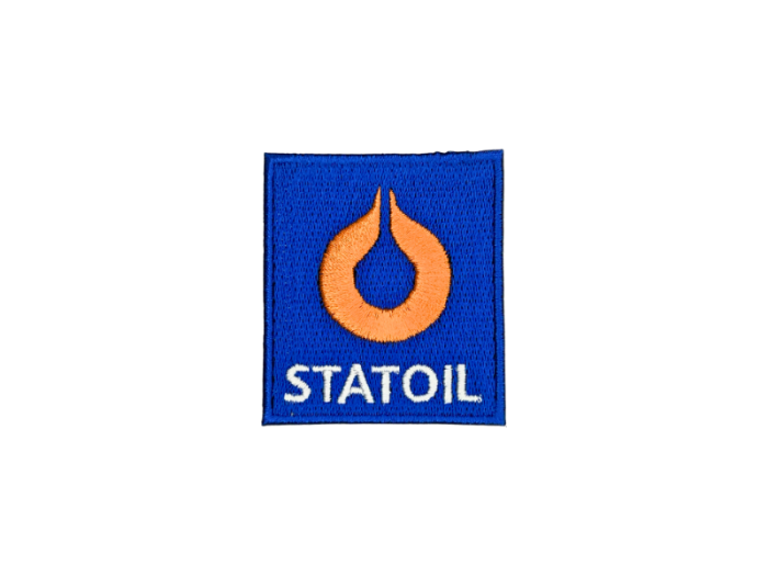 Statoil logo emblem 5cm - Patch Mærke