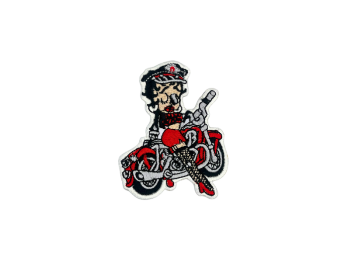 Betty Boop Netstrømper - Patch Mærke
