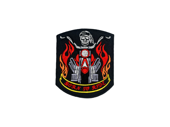 Born To Ride Biker - Patch Mærke
