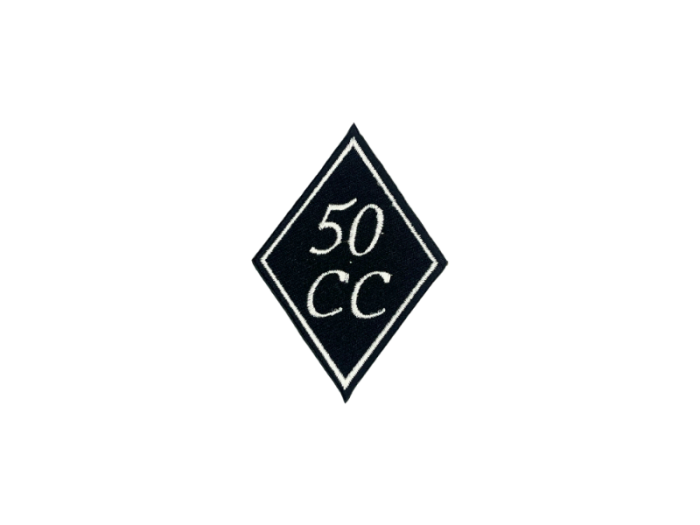 50 cc Ruder - Patch Mærke