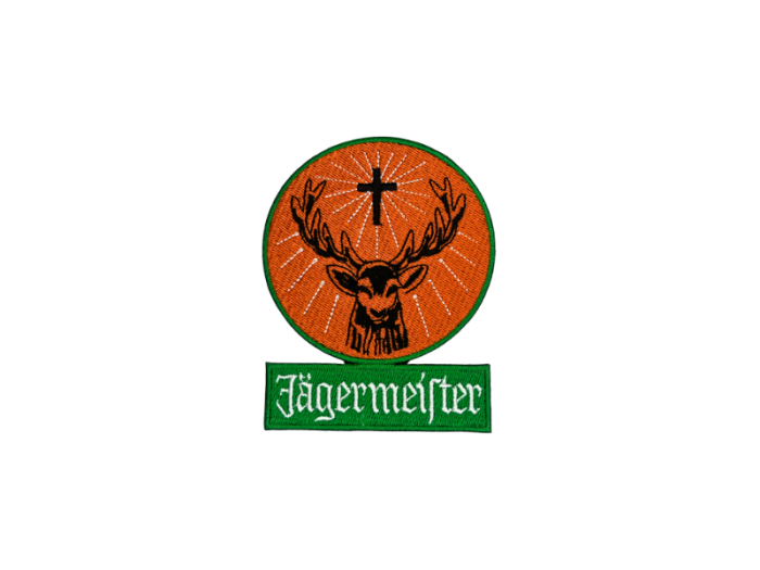 Jagermeister med Tekst - Patch Mærke