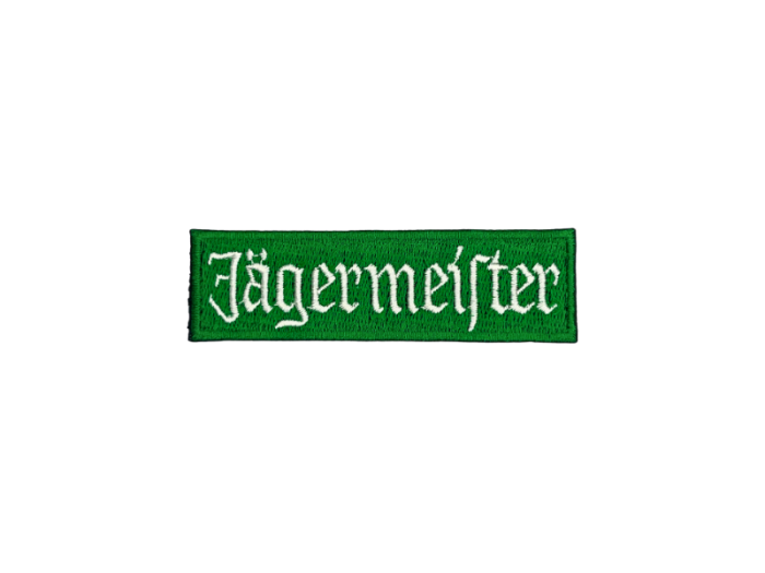 Jagermeister Tekst - Patch Mærke