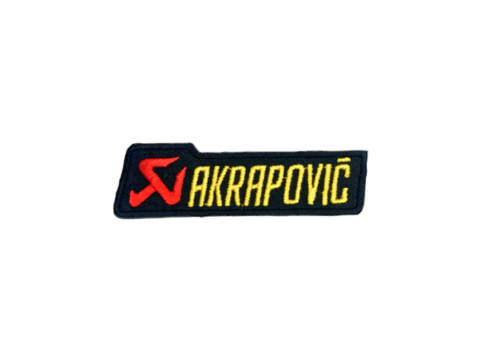 Akrapovic 9cm - Patch Mærke