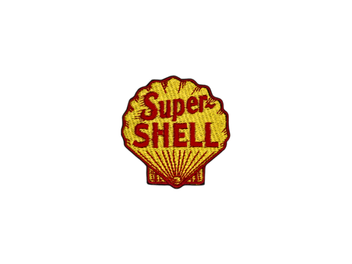 Super Shell Logo Emblem - Patch Mærke