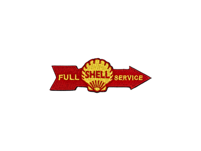 Shell Full Service Emblem - Patch Mærke