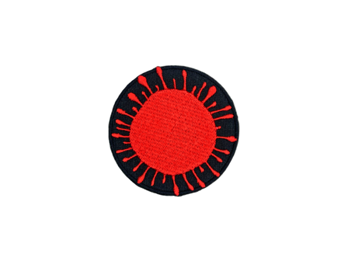 Covid 19 Rød Virus - Patch Mærke