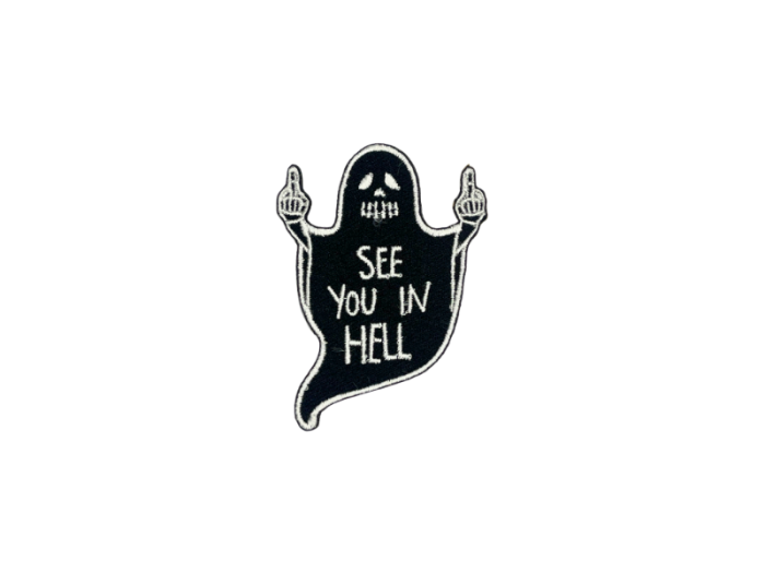Ghost See you In Hell Emblem - Patch Mærke