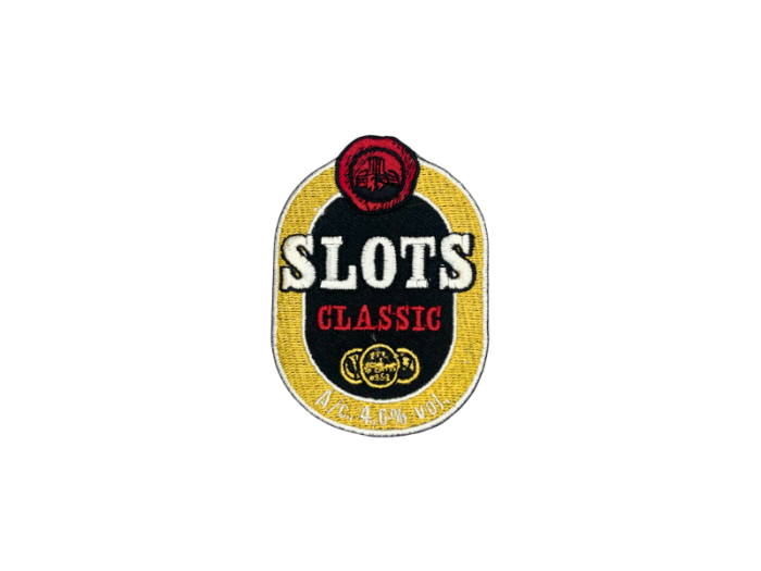 Slots Classic øletiket - Patch Mærke