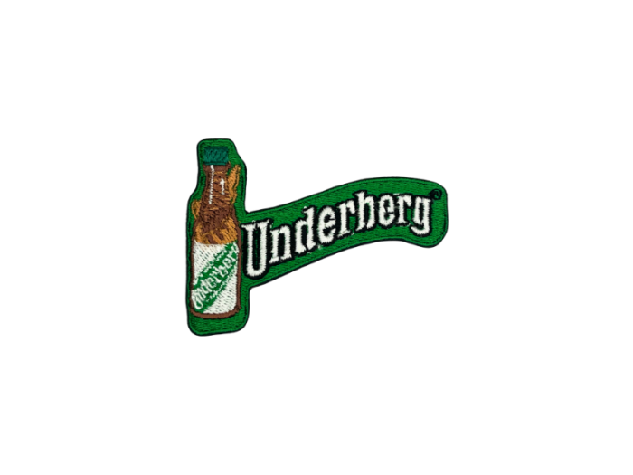 Underberg med flaske - Patch Mærke