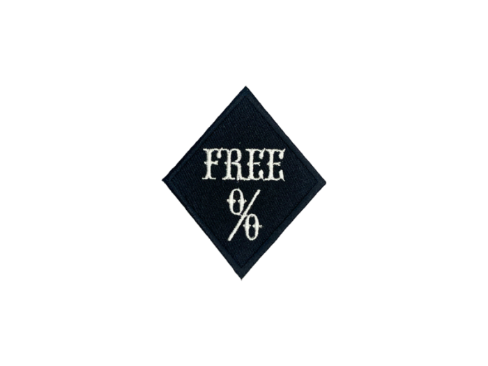 FBA Free % Emblem  - Patch Mærke
