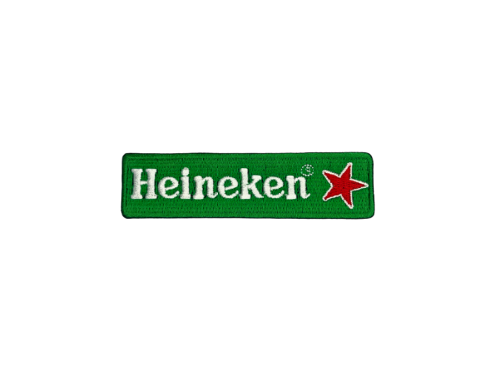 Heineken emblem 9cm - Patch Mærke