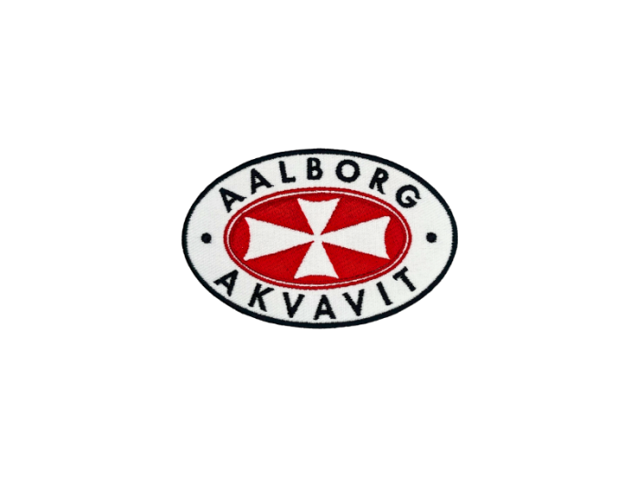 Aalborg Akvavit logo Emblem - Patch Mærke