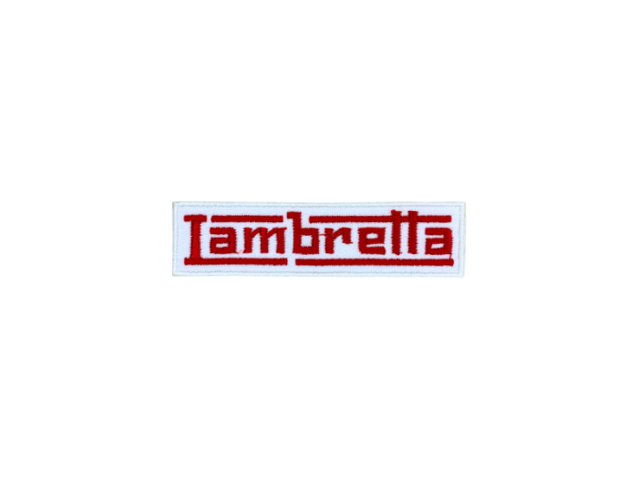 Lambretta Aflang logo Emblem - Patch Mærke