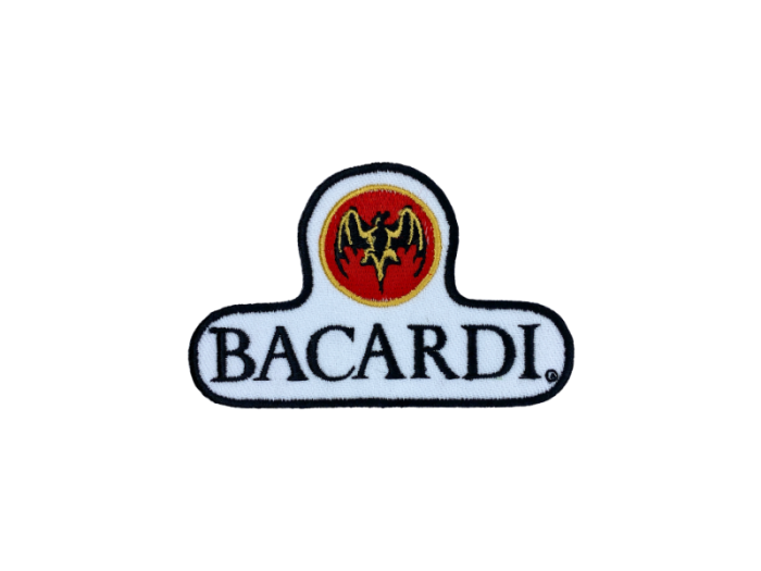 Bacardi 9,5cm logo Emblem - Patch Mærke