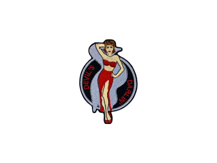 Devils Darlin Pinup Emblem - Patch Mærke