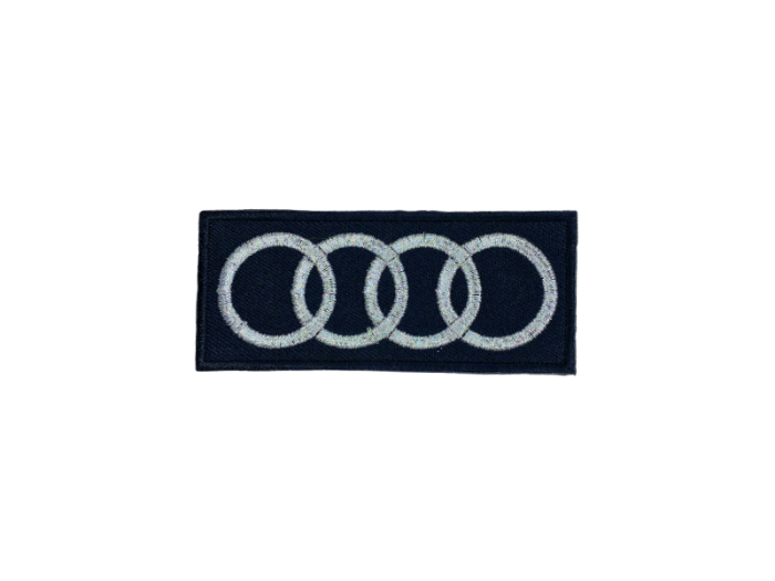 Audi ringe logo Emblem 8,8cm - Patch Mærke
