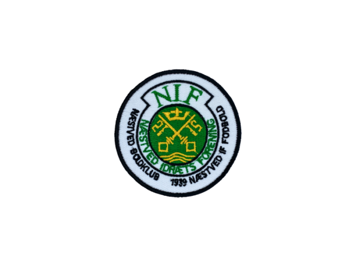 NIF Næstved Boldklub logo Emblem - Patch Mærke