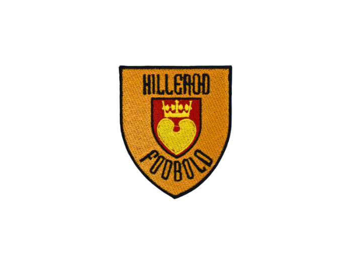 Hillerød Fodbold logo Emblem - Patch Mærke