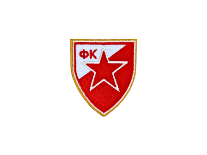 Røde Stjerne Serbia logo Emblem - Patch Mærke