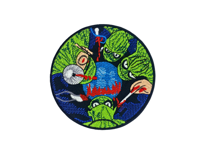 Autopsy - Musik Band Logo Emblem - Patch Mærke