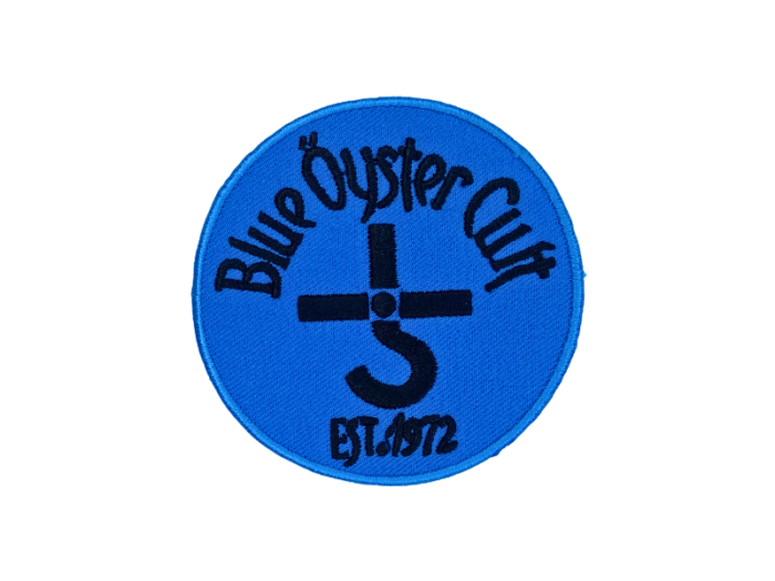 Blue Oyster Cult est.1972 - Musik Band Logo Emblem - Patch Mærke